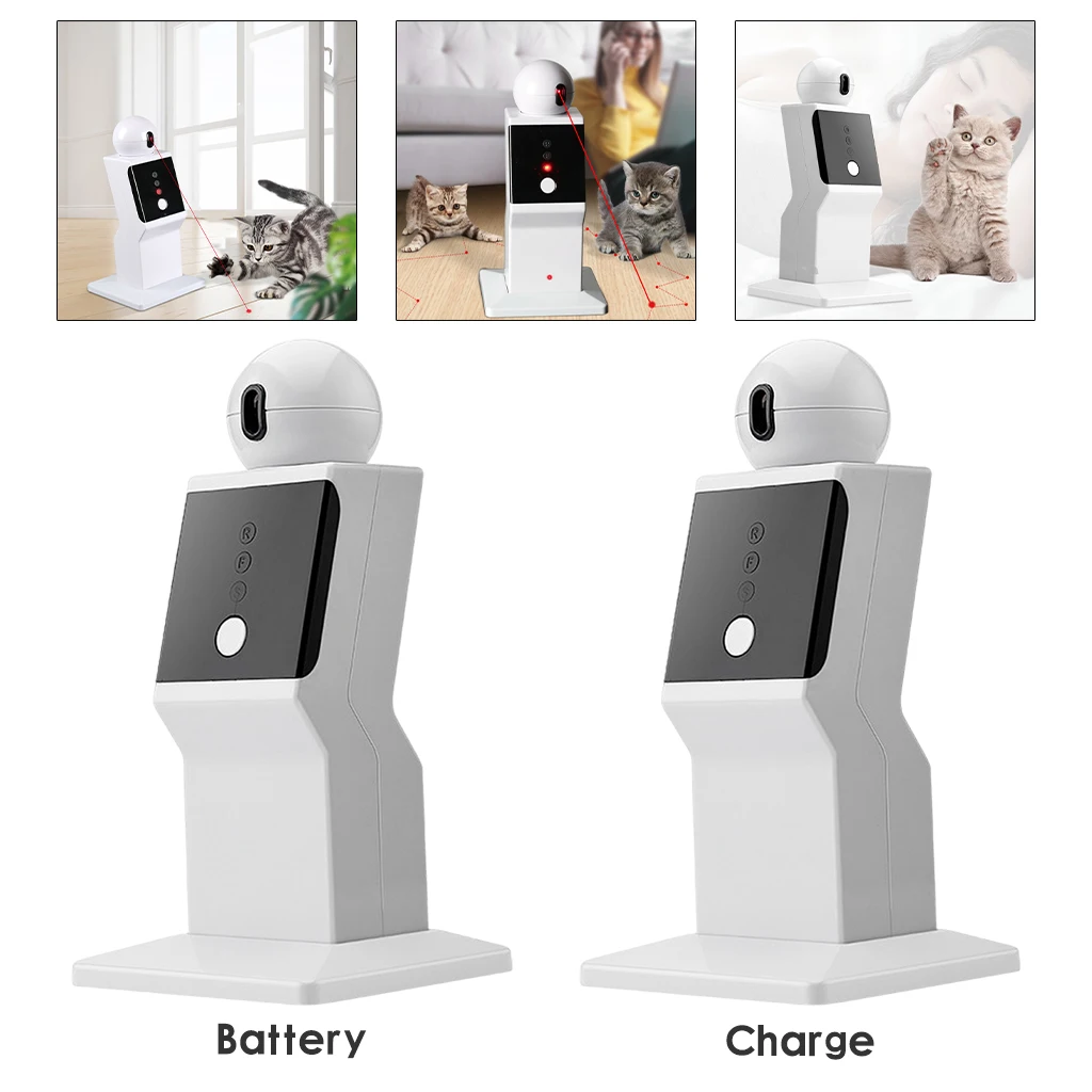 

Family companion interactive cat toy automatic rotation light Toy