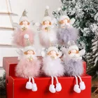 2021 Рождественская Кукла-ангел, рождественские украшения для дома, Рождественское украшение, Рождество, Новый год 2022, домашний декор