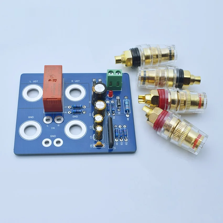 

Fever Sound Speaker Protection Board UPC1237HA Straight Plug ZIP-8 Delay Low Internal Resistance Fever Capacitance Resistance