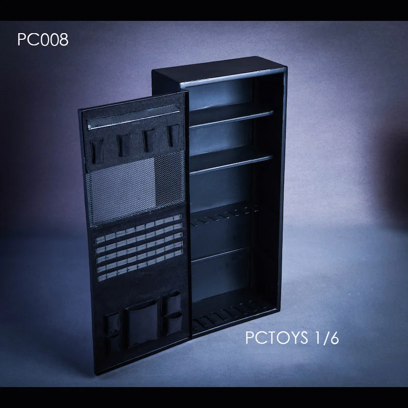 

PCTOYS PC008 1/6 Soldier Metal Military Locker 2.0 Model For 12'' Action Figure Scene Accessory Collection Display In Stock