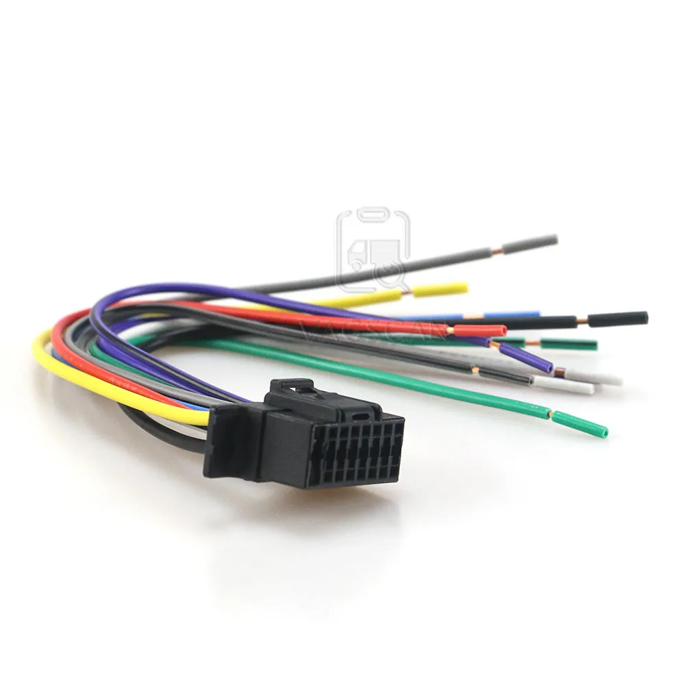 Автомобильный стерео-радиоприемник ISO 15-010 головной кабель для SONY CDX- DSX- MEX-series