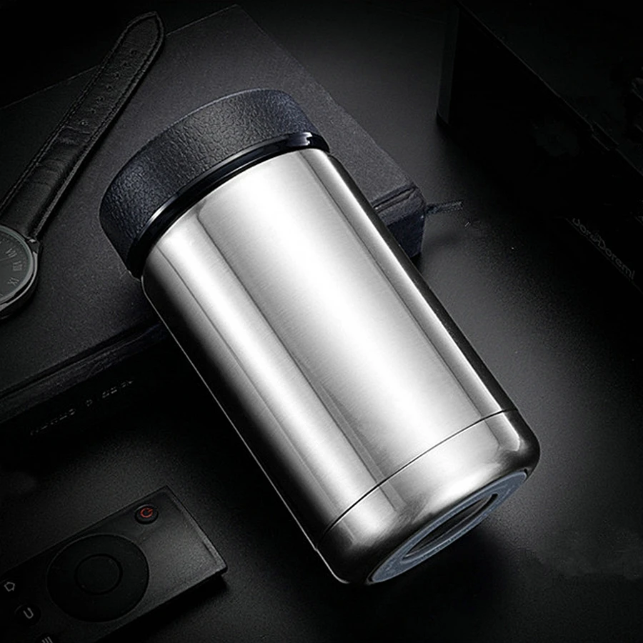 

400ML Vacuum Stainless Steel Thermos Mug Coffee Tea Cup Portable Car Water Cup