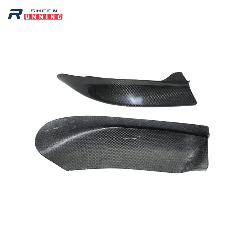 

Real Carbon Fiber Front Bumper Lip Splitters Aprons Flaps for BMW 3 Series E46 M3 Coupe 1999- 2006 1 Bumper Trims Spoiler