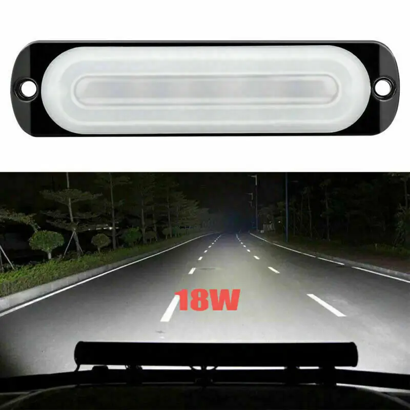 

2 pcs Driving Fog Lamp Spot Trucks Work Light 6LED Anti-collision Cars