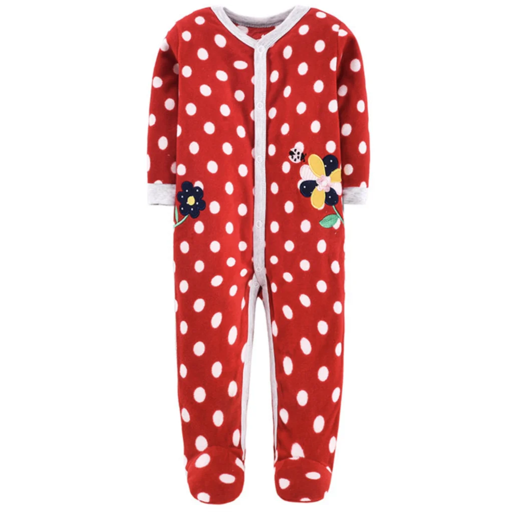 Детские комбинезоны 2021 Зимние флисовые боди длинные пижамные 1 шт./лот