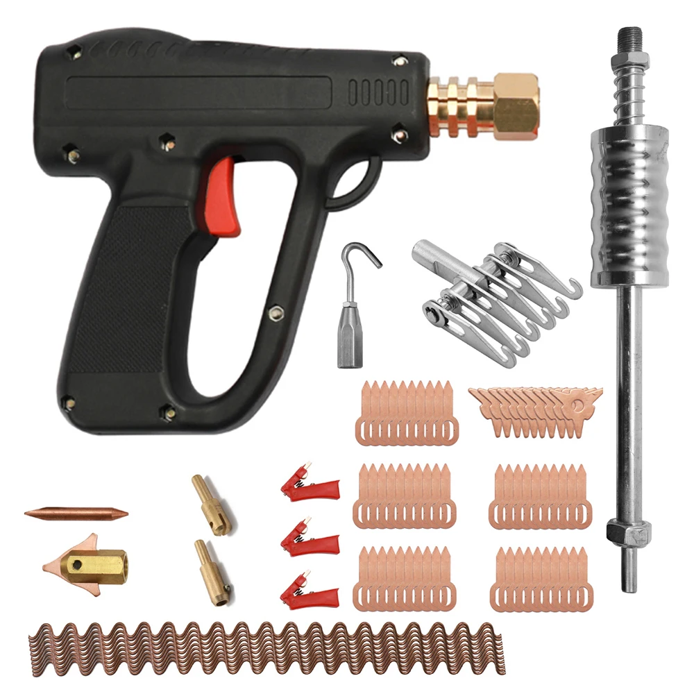 Комплект для точечной сварки 81 шт./компл. набор удаления вмятин точечные