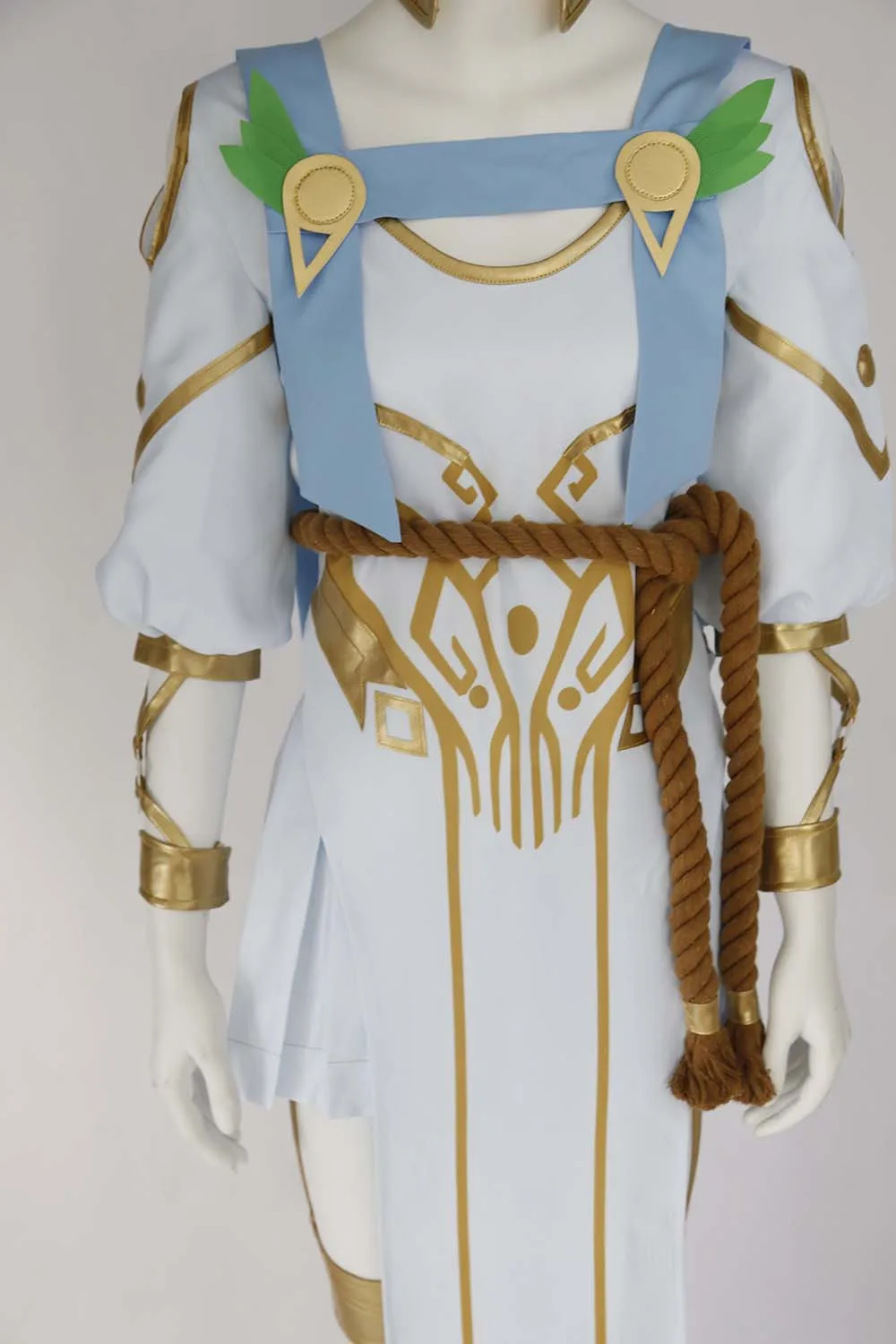 OW ангела Циглер милости победы лето кожи Косплэй костюм Индивидуальный заказ