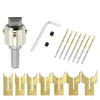 1316 шт. фреза, фреза, бусины Будды, шариковый нож, Деревообрабатывающие инструменты, хвостовик 6-1214-25 мм, дрель из деревянных бусин