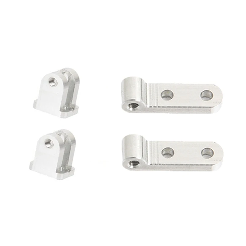 

for WPL D12 RC Car Upgrades Parts Metal Front & Rear Shock Absorber Damper Mount Fixed Seat Modification Accessories