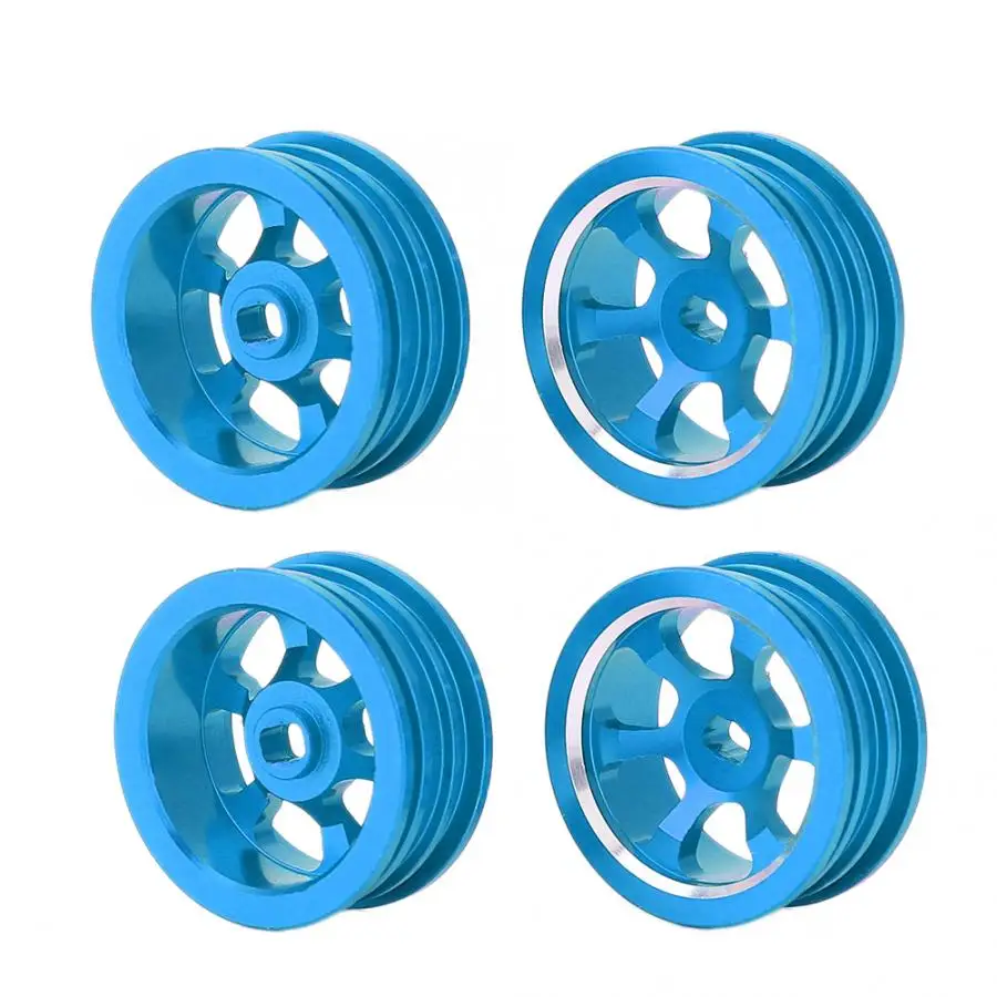 4pcs RC Car Pull Metal Wheel Hub Upgrade Parts Fit for WLtoys 1/28 K969 K989 P929 Remote Control Toy Accessory | Игрушки и хобби