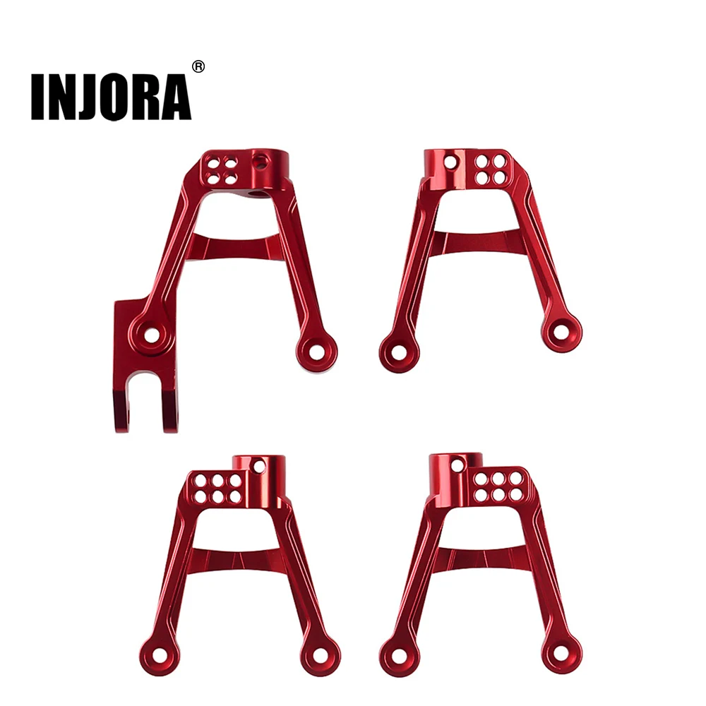 INJORA 4 шт. RC автомобиль CNC алюминиевый амортизатор для башен 1/10 Гусеничный SCX10 II 90046