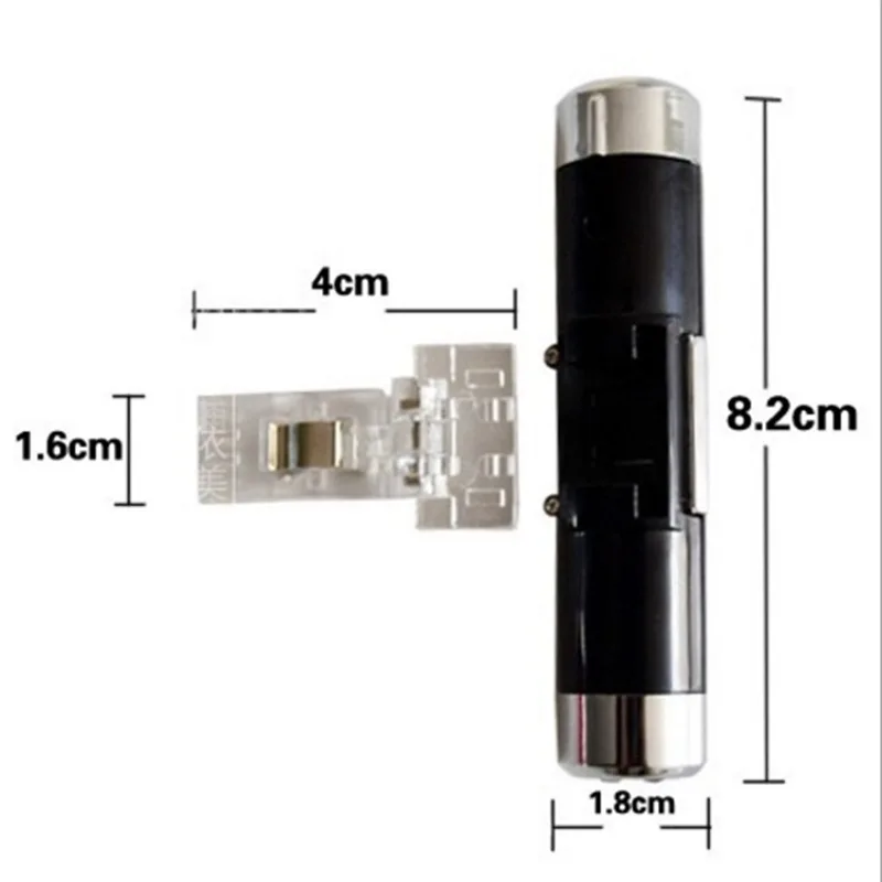 Автомобильный термометр 2 в 1 с календарем ЖК-дисплеем зажимом цифровой синей