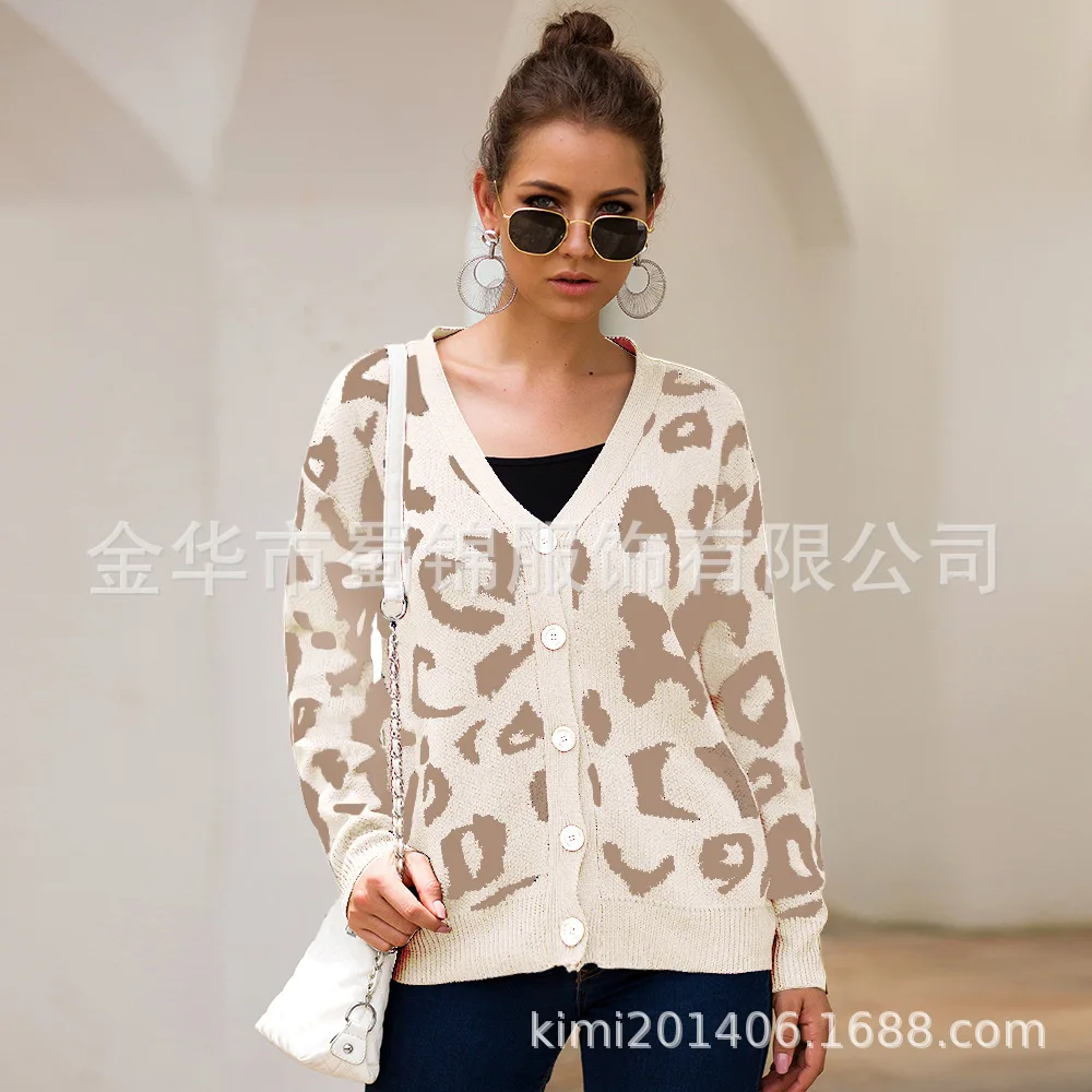 Sexy Winter Sweater V Neck Loose Cardigan Feminino Long Sleeve Fall Oversized Knitwear |
