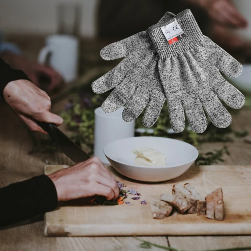 Порезостойкие перчатки безопасные против порезов перчатки защитные рабочие перчатки для мясо рыбы резки защитные перчатки