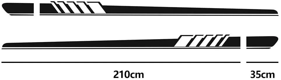 Линии гоночной полосы боковые виниловые наклейки для Mercedes Benz C Class W205 C180 C200 C230 C280 C300 C320 C350 C63 AMG.
