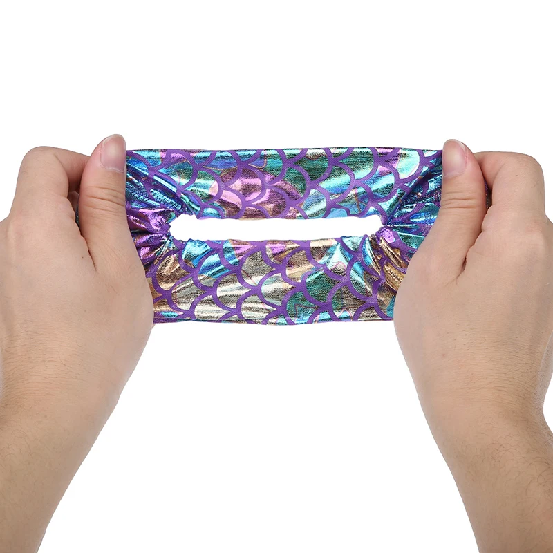 Женские эластичные резинки для волос блестящие прически конский хвост