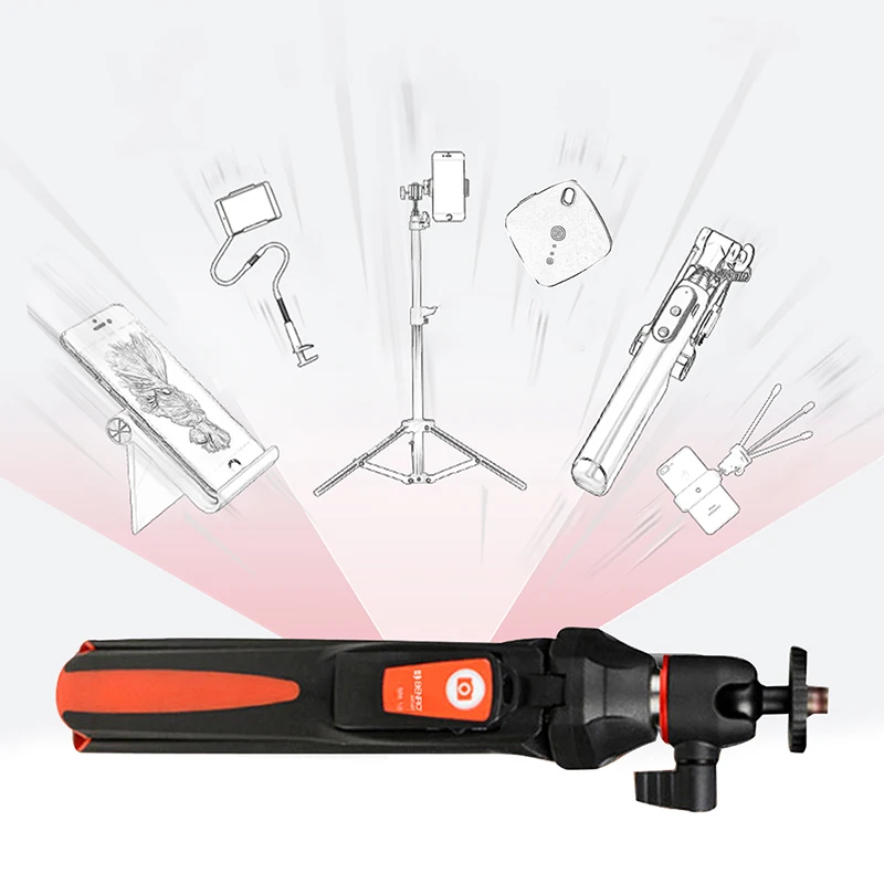 

MK10 Selfie Stick Tripod Stand 4 in 1 Extendable Monopod Bluetooth Remote Phone Mount phone tripod