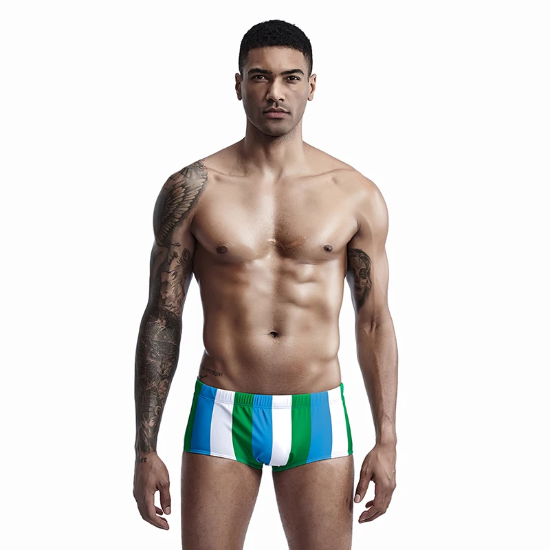 Бренд swim Breifs водонепроницаемые купальники мужские короткие сексуальные