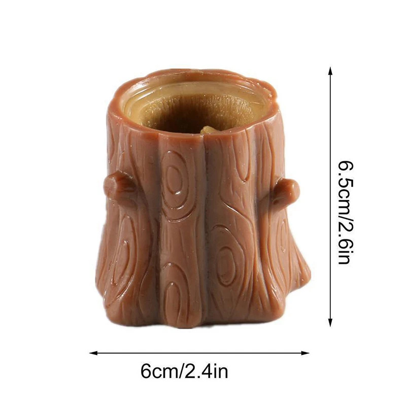 

Kawaii Squirrel Toys Squeeze Decompression Funny Tree Stump Cartoon Animal Fidget Toys Pop It Interesting Adult Kids Toys Gift