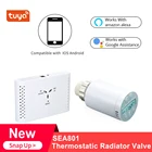 SEA801-WIFI Программируемый Регулятор температуры термостата, приемник и термостатический клапан радиатора TRV для нагревательного газового котла