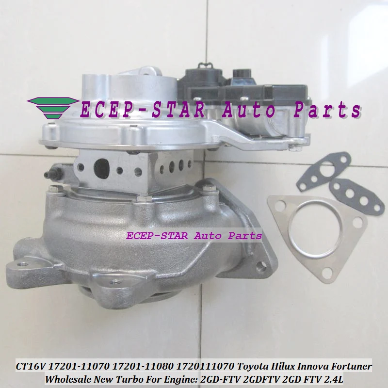 Турбо-картридж CHRA CT16V 17201-11070 17201-11080 1720111070 1720111080 для TOYOTA HILUX Vigo PRADO FORTUNER 1GD-FTV 1GDFTV 1GD 2.8L