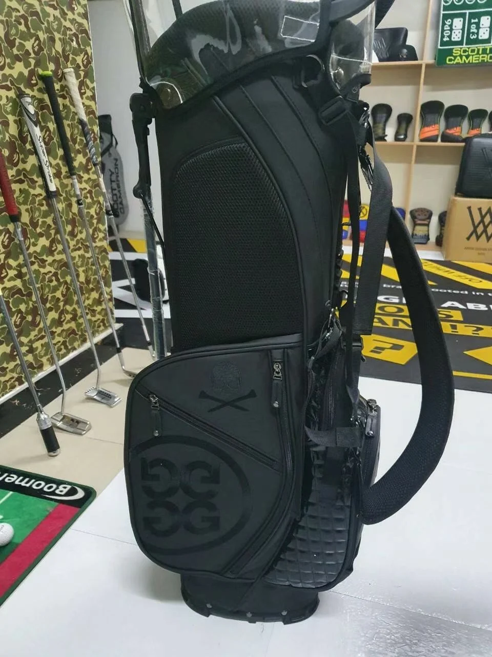 New G4 Golf bag High quality Graffiti clubs staff with two caps | Спорт и развлечения