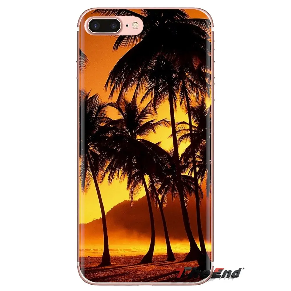 Накладные Цвет кокосового ореха в гавайском стиле с изображением пальм для Xiaomi