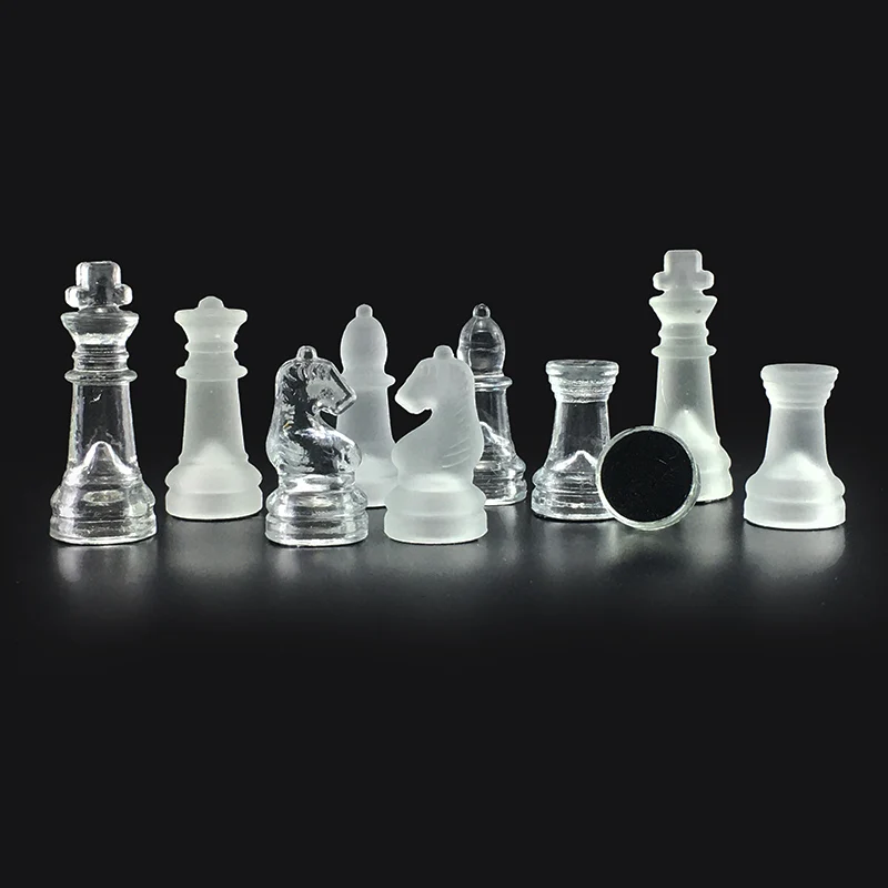 BSTFAMLY Chessman шахматная игра Международная Шахматная стеклянная штука не