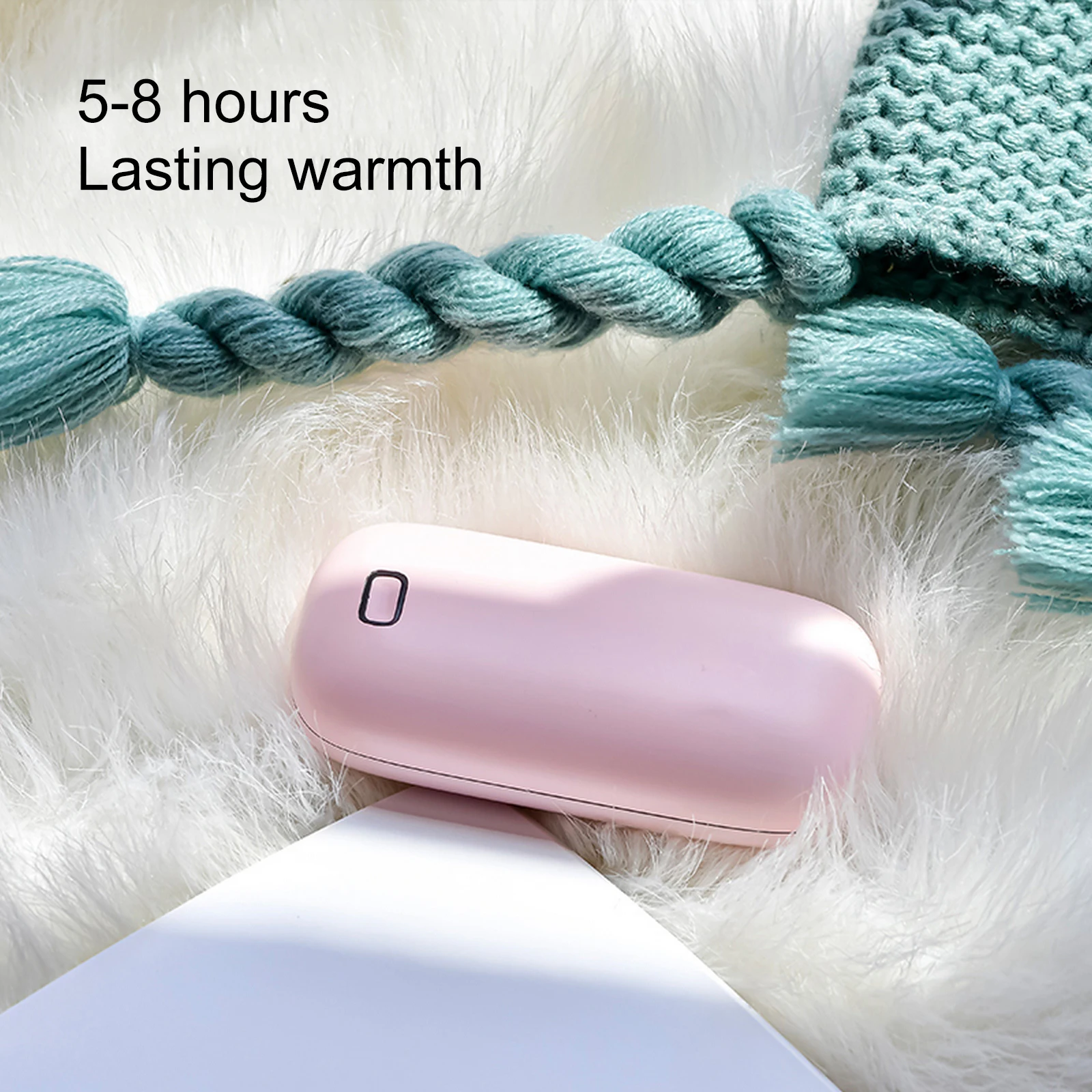 Мини-грелка для рук 4000 мАч с зарядкой от USB | Дом и сад