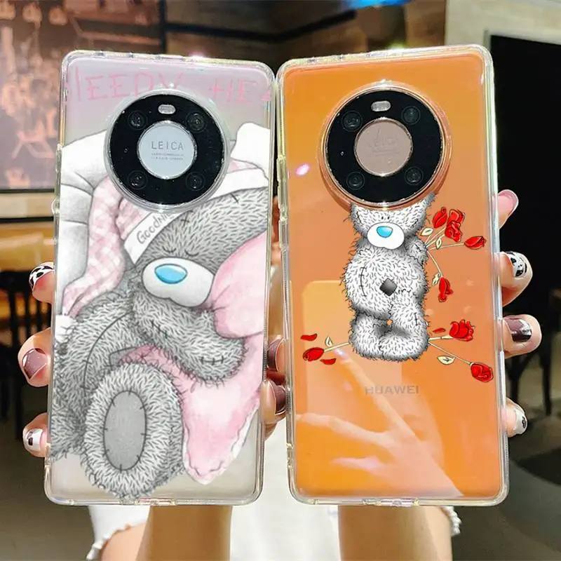 

Tatty Teddy bear Cute doll Phone Case For Huawei P20 30 pro lite Psmart 2019 Y5 6 7 Honor 8 10 i lite Mate 20lite