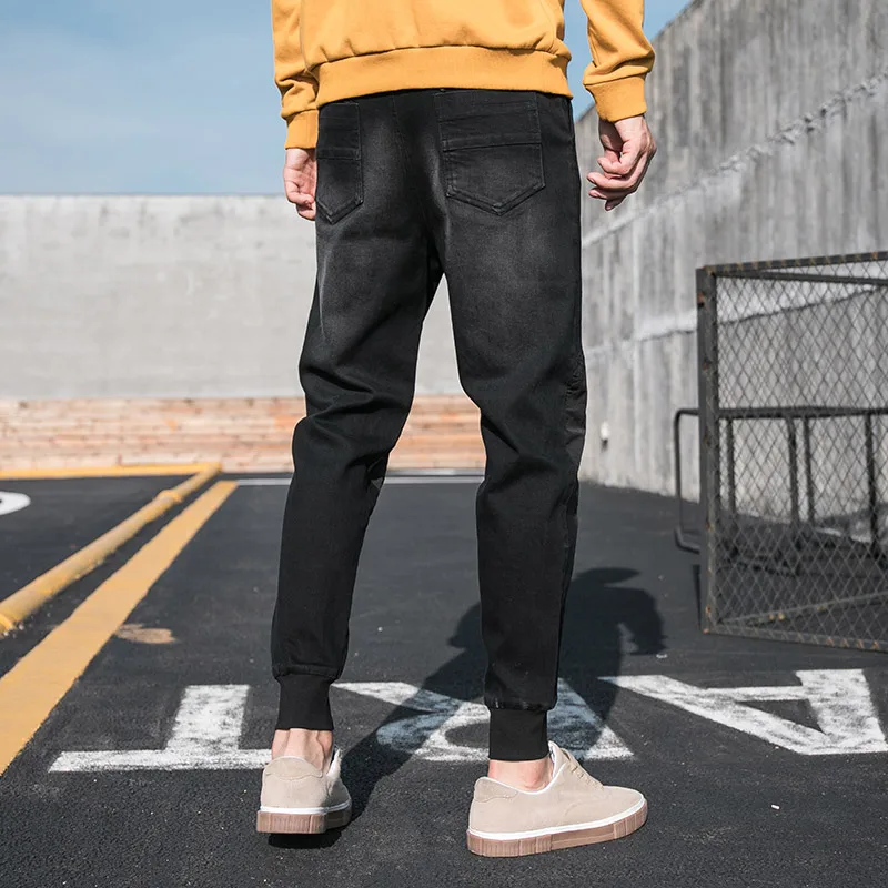 Штаны новый модный спортивный костюм повседневные хлопковые мужские штаны для