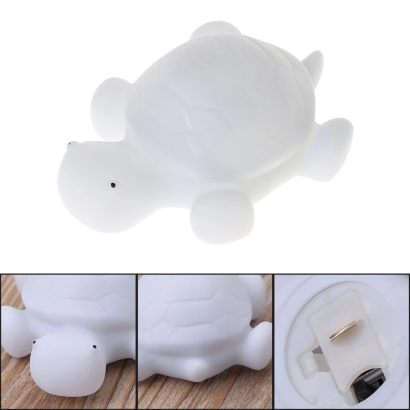 

Flashing Light Up Toy Turtle LED 7 Colors Changing Night Light Lamp