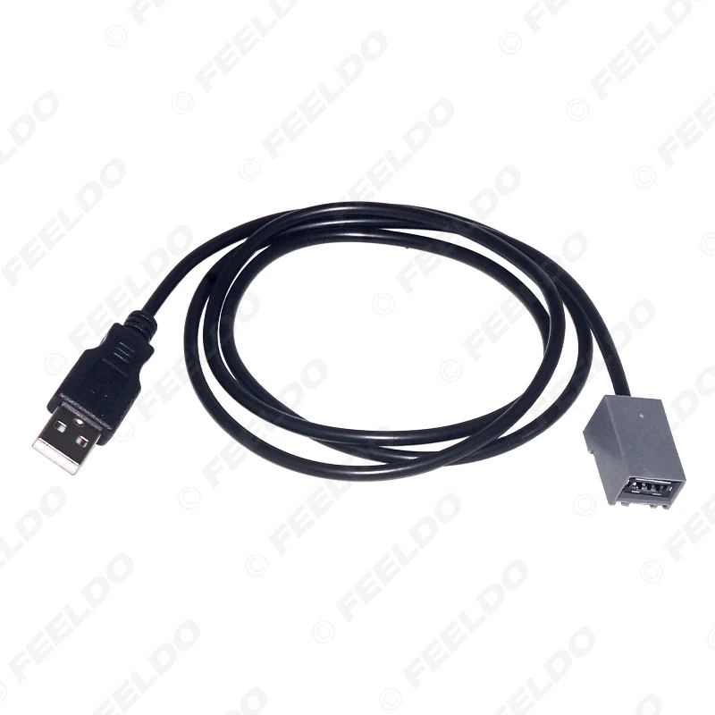 Автомобильный радиоприемник FEELDO кабель AUX разъем USB 2 0 аудиокабель адаптер для Honda