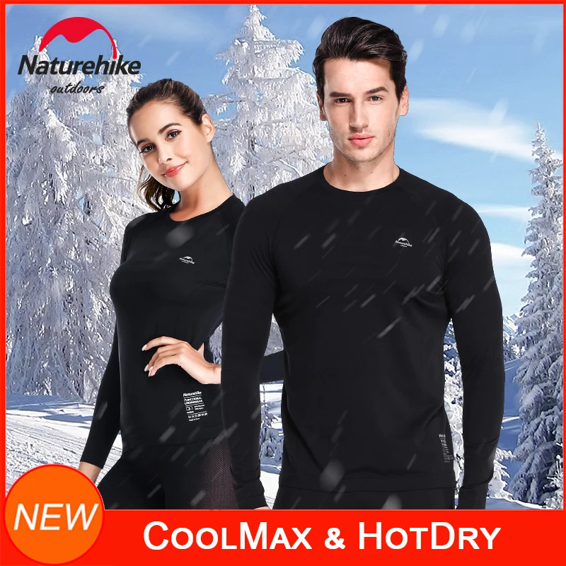 Термобелье NatureHike для мужчин и женщин термобелье катания на лыжах теплое Baselayer