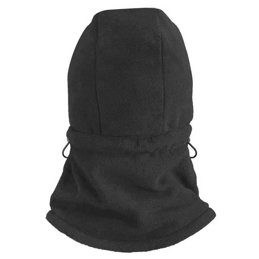 Велосипедная Теплая Флисовая шапка с капюшоном для лыжного велосипеда