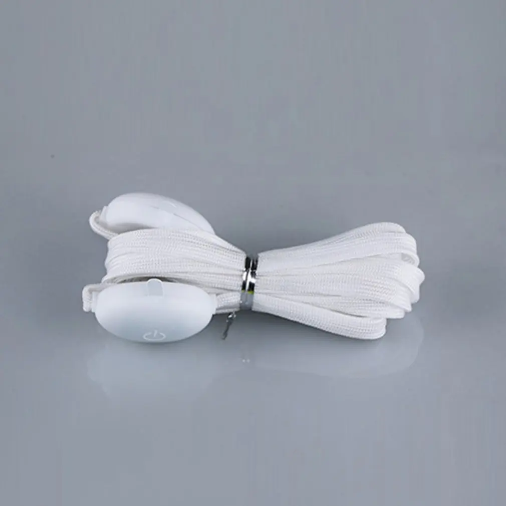 ICOCO нейлон водонепроницаемый светящийся светодиодный шнурки модные светящиеся