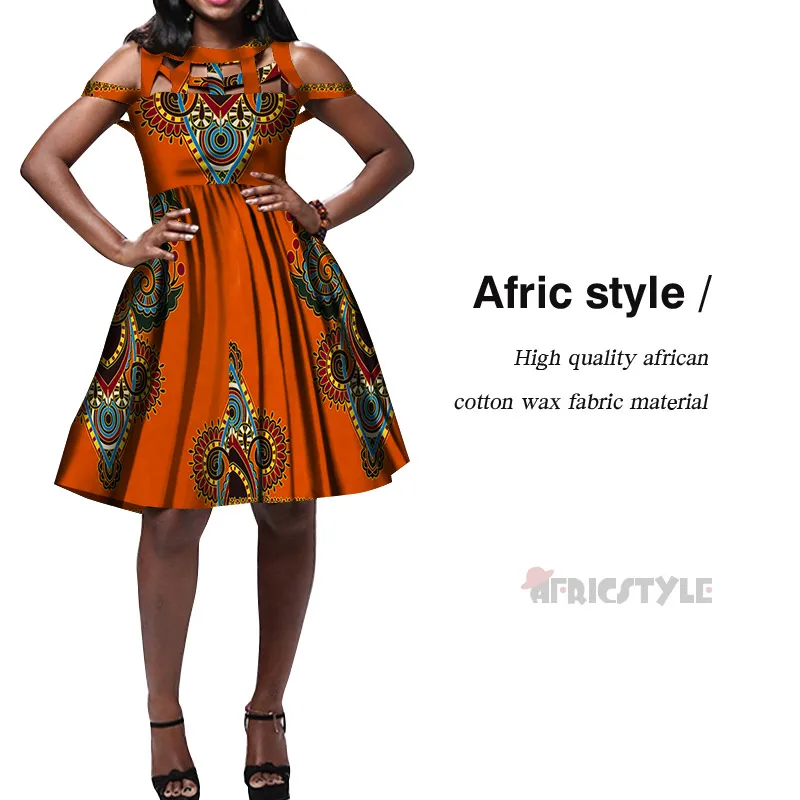 Новинка 2020 африканские платья для женщин одежда с принтом в африканском стиле