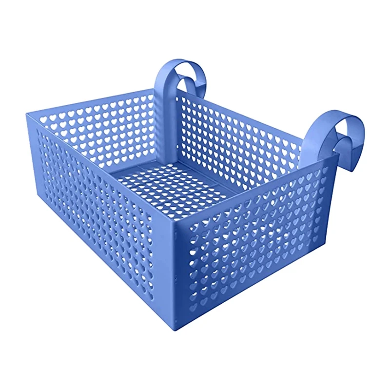 

Pool Storage Basket Hanging Portable Removable Organizer Plastic Storage Basket Large Capacity Mesh Basket
