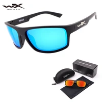 2021 new wiley x wx brand mens high definition polarized sunglasses tr90 reflective frame coated lens uv400 fishing sunglasses