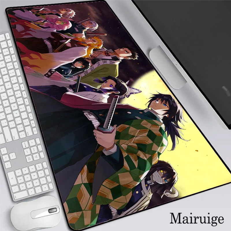 

Anime Large Mouse Pad XXL Computer Gamer Locking Edge Keyboard PC Mice Mats Laptop Keyboard Pad Table Mat for playing games