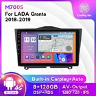 Автомагнитола 2 Din, мультимедийный видеоплеер на Android для LADA Granta Cross, 128-2018, с 9 