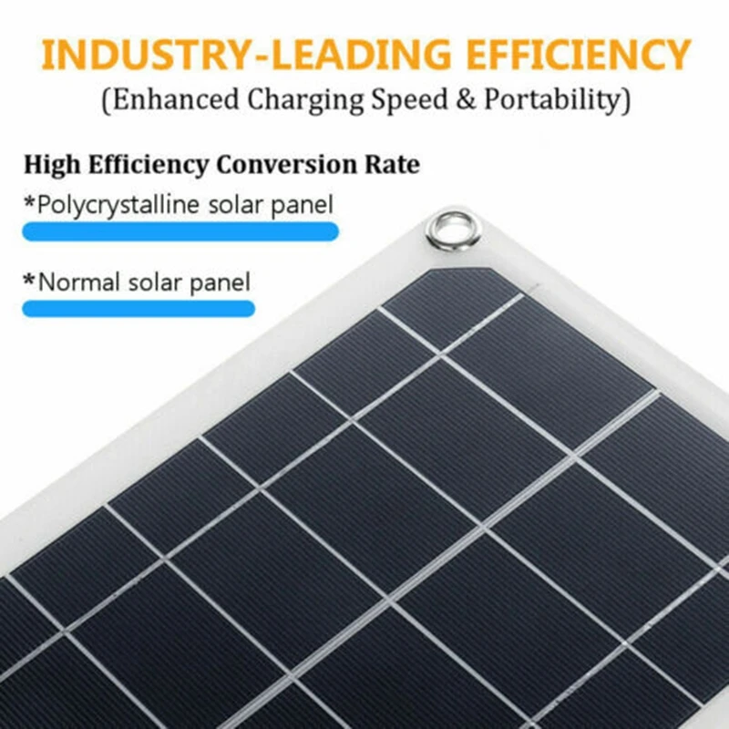 NEW 30W набор гибких солнечных панелей с двумя usb портами + контроллер 30A зажим для