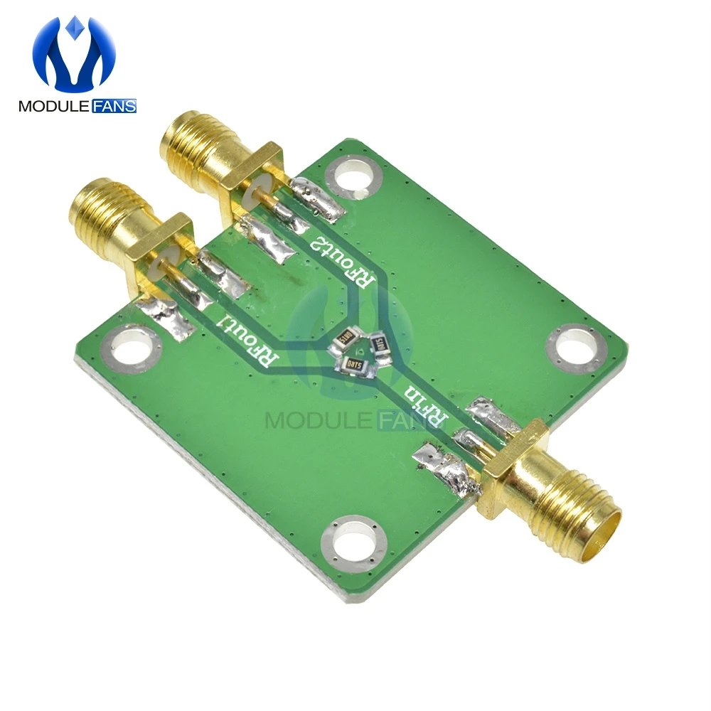 6dB 1 Minute 2 5G RF Microwave Resistor Power Distributor Microwave Module Board Power Splitter Radio Frequency Divider SMA-K
