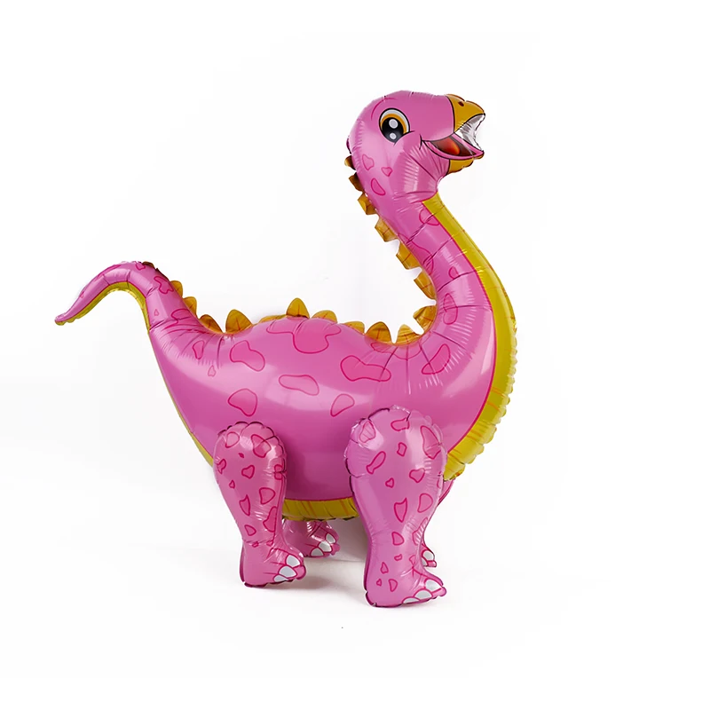 Большие фольгированные шары в форме динозавра 4D детские игрушки животные