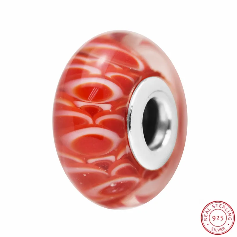 Красно-белые азиатские ювелирные изделия ручной работы с кристаллами Mandy серебро