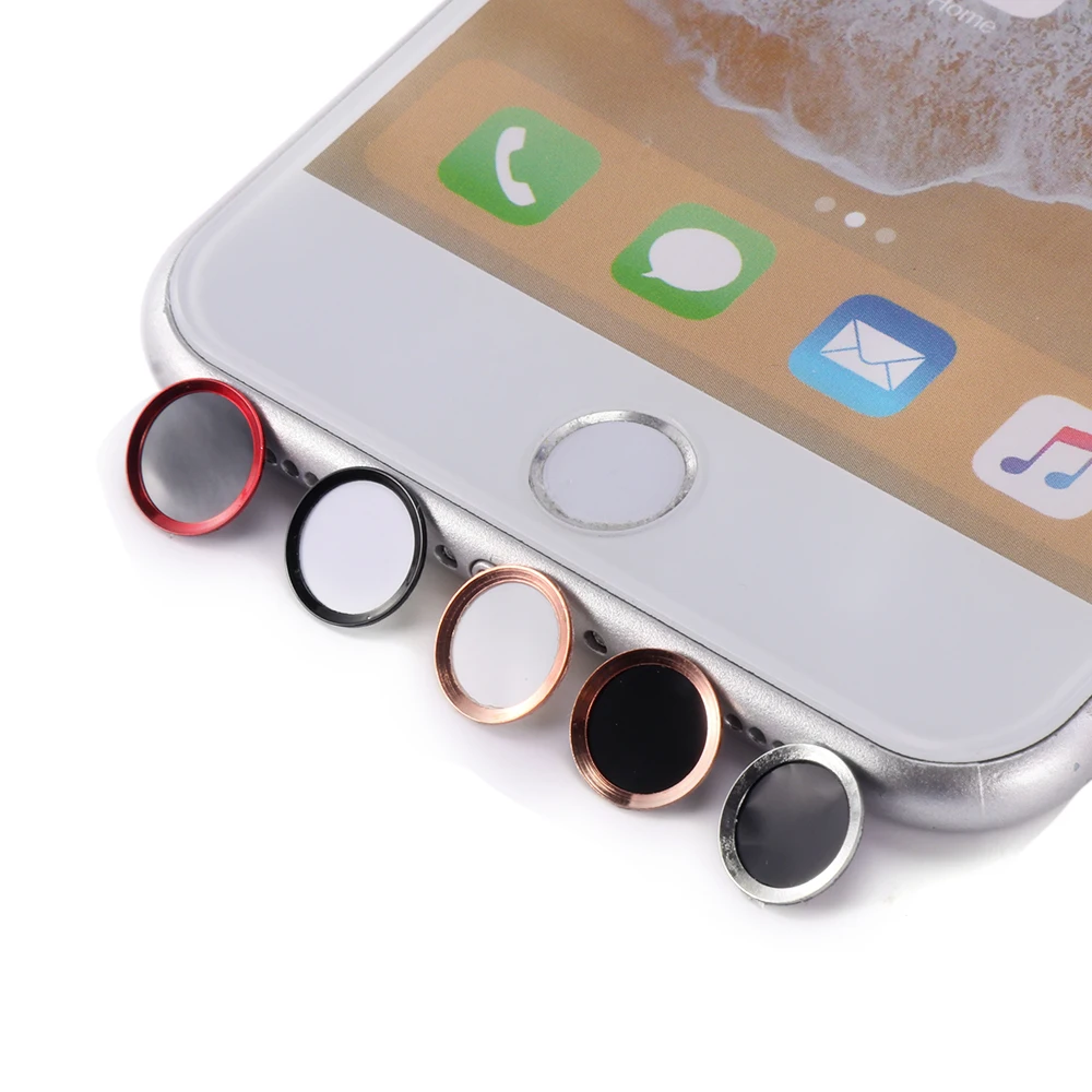 FOR Mini Touch ID Home Button Sticker Fingerprint Identification 2021 For IPhone SE 2020 5s 5 6s 7 Plus 8 4S IPad Pro | Мобильные