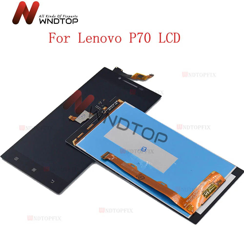 ЖК-дисплей для Lenovo P70 с сенсорным экраном и дигитайзером в сборе рамкой P70-A P70-T