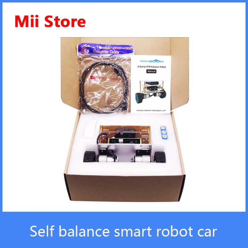 Самобалансирующийся двухколесный программируемый умный робот автомобиль с