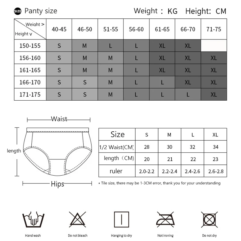 

S-XL Pure Cotton Panties women Sexy Panties Ladies Cotton plus size lingerie Ladies Thong 2 Pieces/set Of Solid Color Panties