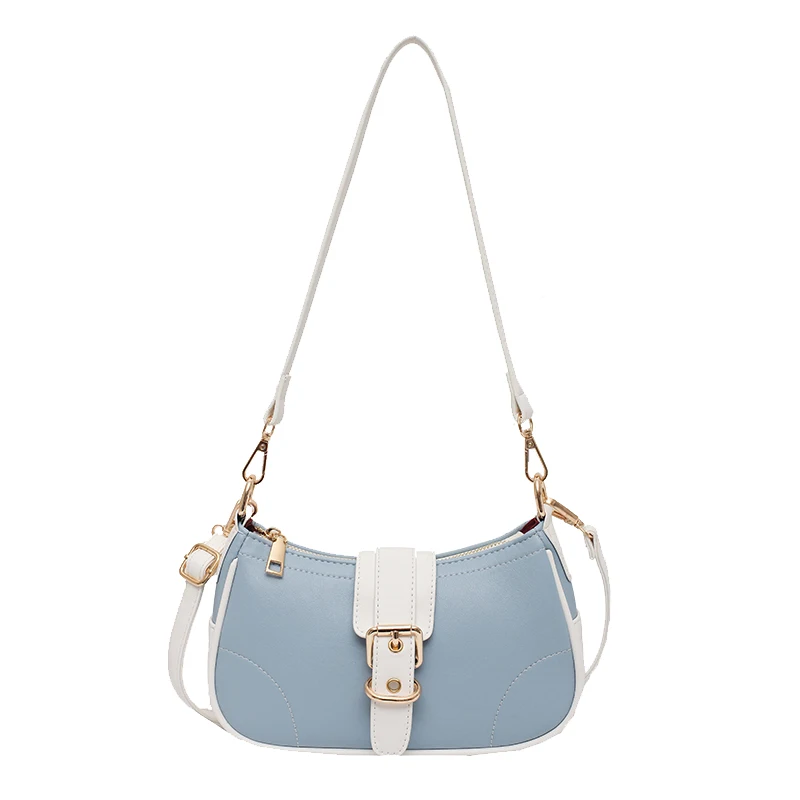 

Luxury Women Armpit Bag Brand pu Leather Handbags Purse Designer Soild Simple Shoulder Bag Ins Chic Female Vintage Crossbody Bag